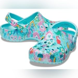 NWT Limited edition Vera Bradley crocs clogs X Disney’s The Little Mermaid Ariel